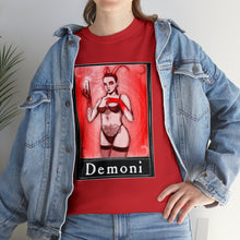 Demoni Tarot (Front & Back Print) Unisex Heavy Cotton Tee