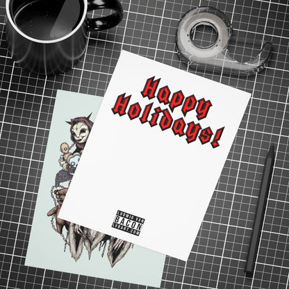 Krampus II Greeting Card Bundles (10, 30, 50 pcs)
