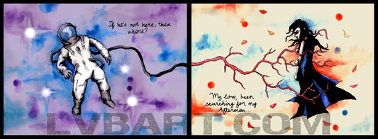 The Afterman Fine Art Print (Double Pack) Fine Art Print
