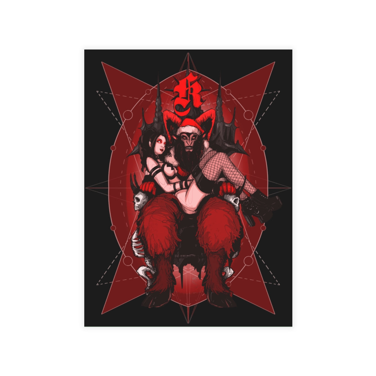 Krampus Baby Greeting Card Bundles (10, 30, 50 pcs)