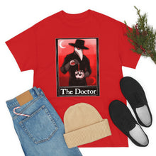 The Doctor Tarot (Front & Back Print) Unisex Heavy Cotton Tee