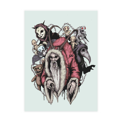Krampus II Greeting Card Bundles (10, 30, 50 pcs)