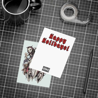 Krampus II Greeting Card Bundles (10, 30, 50 pcs)