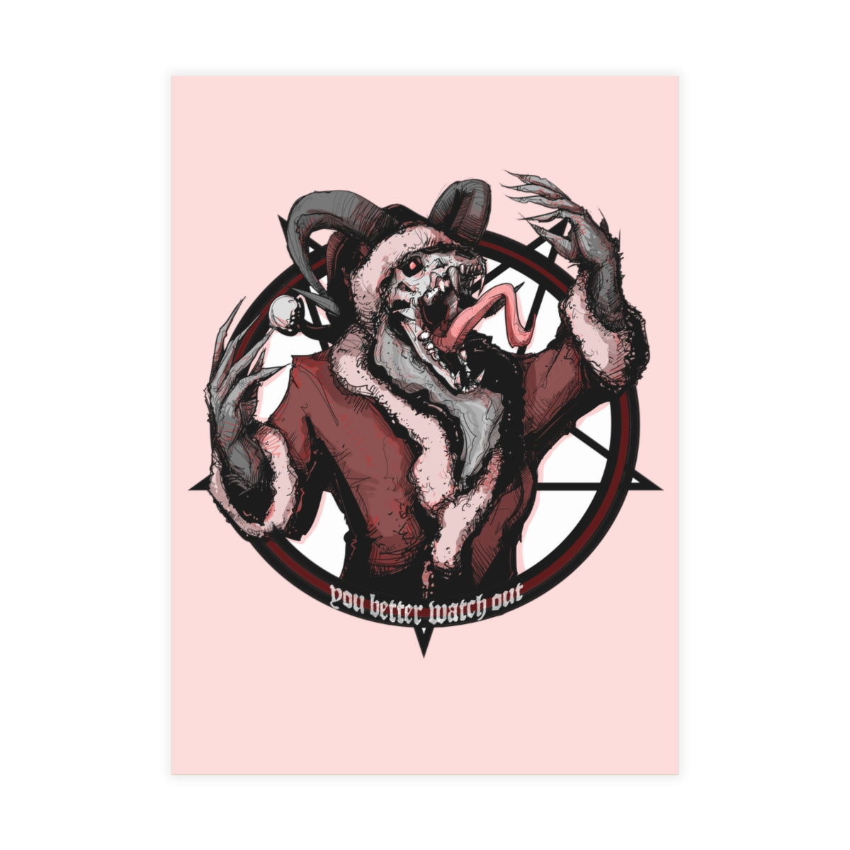 You Better Watch Out Greeting Card Bundles (10, 30, 50 pcs)