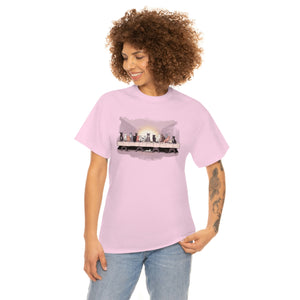 The Cat Supper Unisex Heavy Cotton Tee