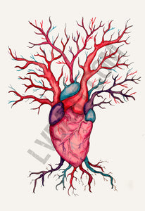 Heart Tree Fine Art Print