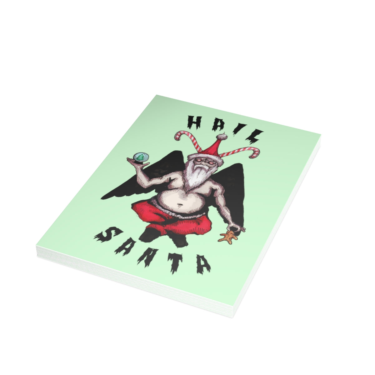 Hail Santa Greeting Card Bundles (10, 30, 50 pcs)
