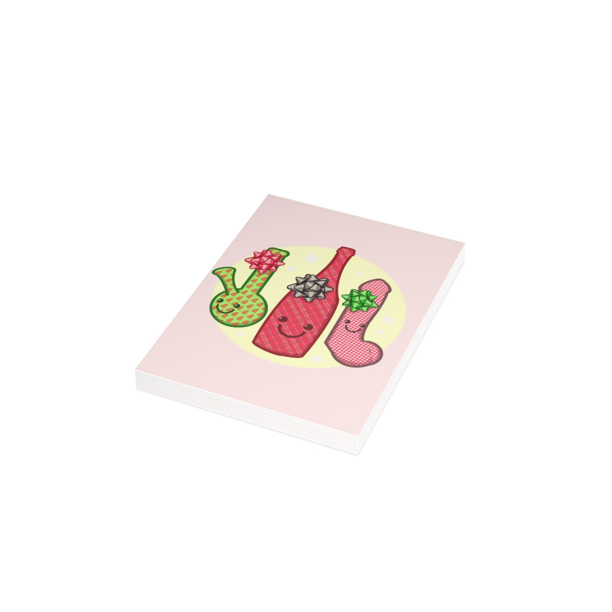 Grown Up Christmas List Greeting Card Bundles (10, 30, 50 pcs)