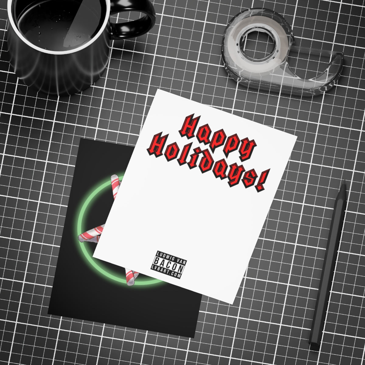 Christmas Pentagram Greeting Card Bundles (10, 30, 50 pcs)