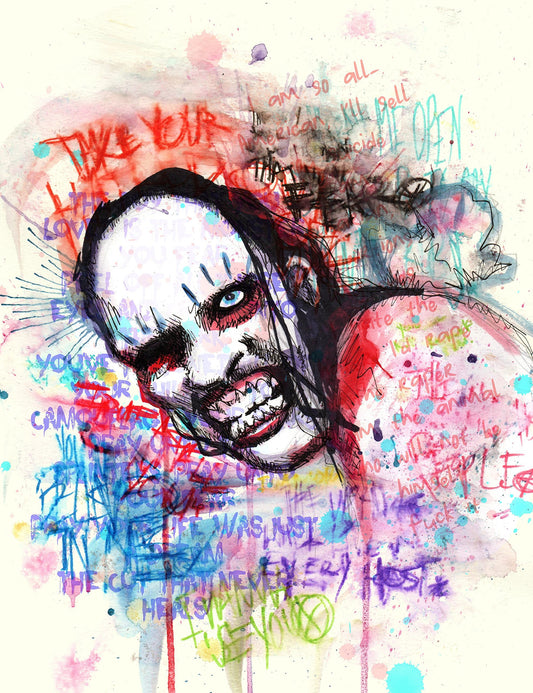 Antichrist Superstar Fine Art Print