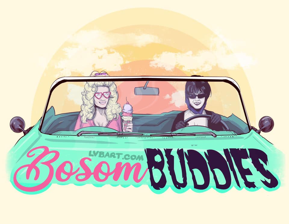 Bosom Buddies Fine Art Print