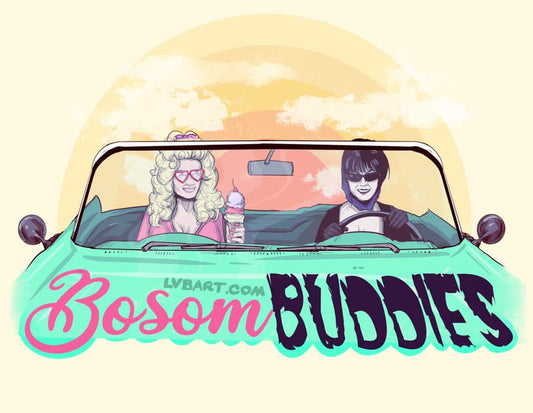 Bosom Buddies Fine Art Print