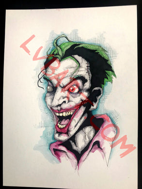 Clown Prince 11x15 ORIGINAL Artwork