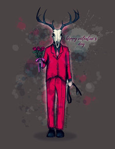 Deer Daddy Entire 5 Print Series 4 Fine Art Print