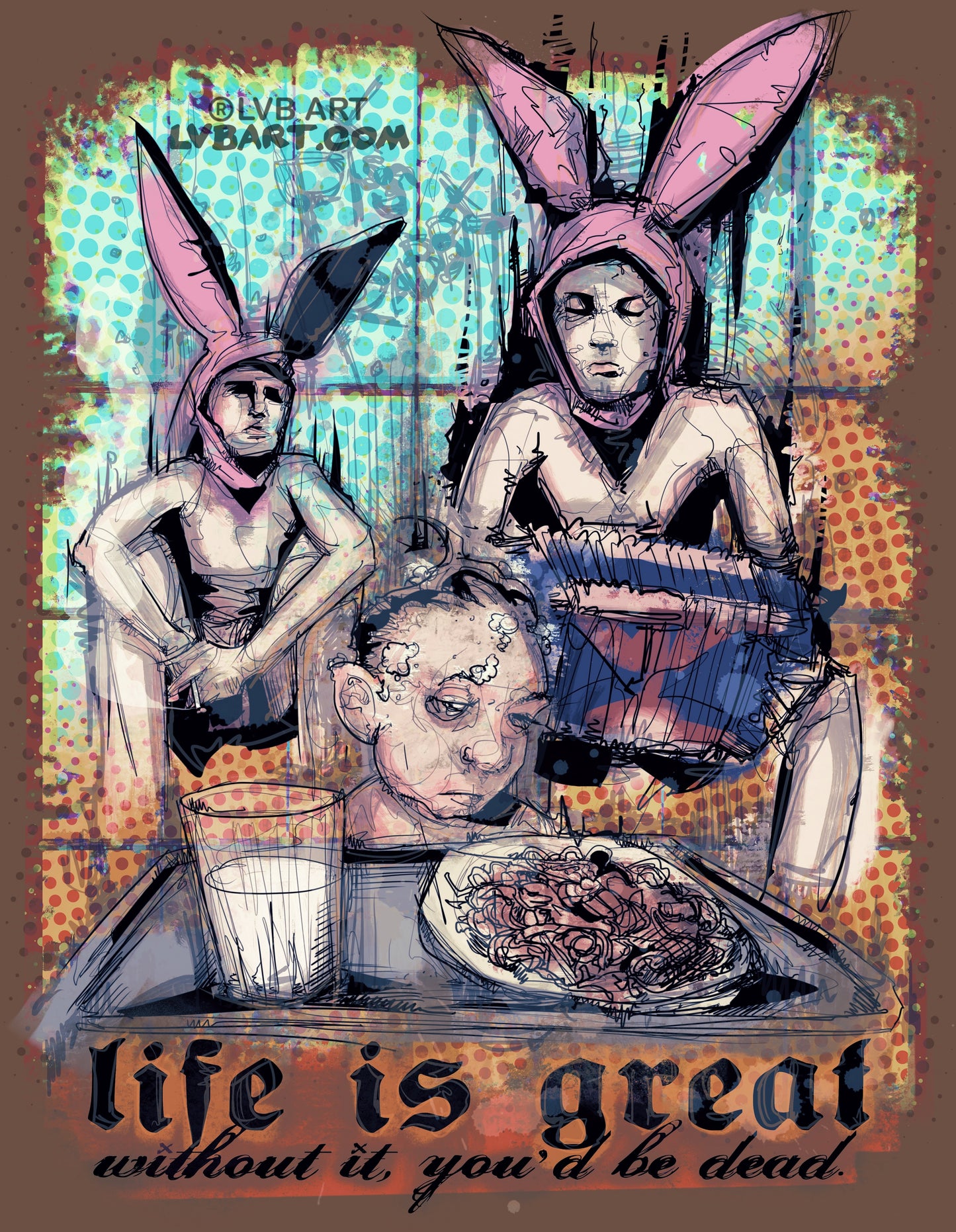 Life Is Great Fine Art Print