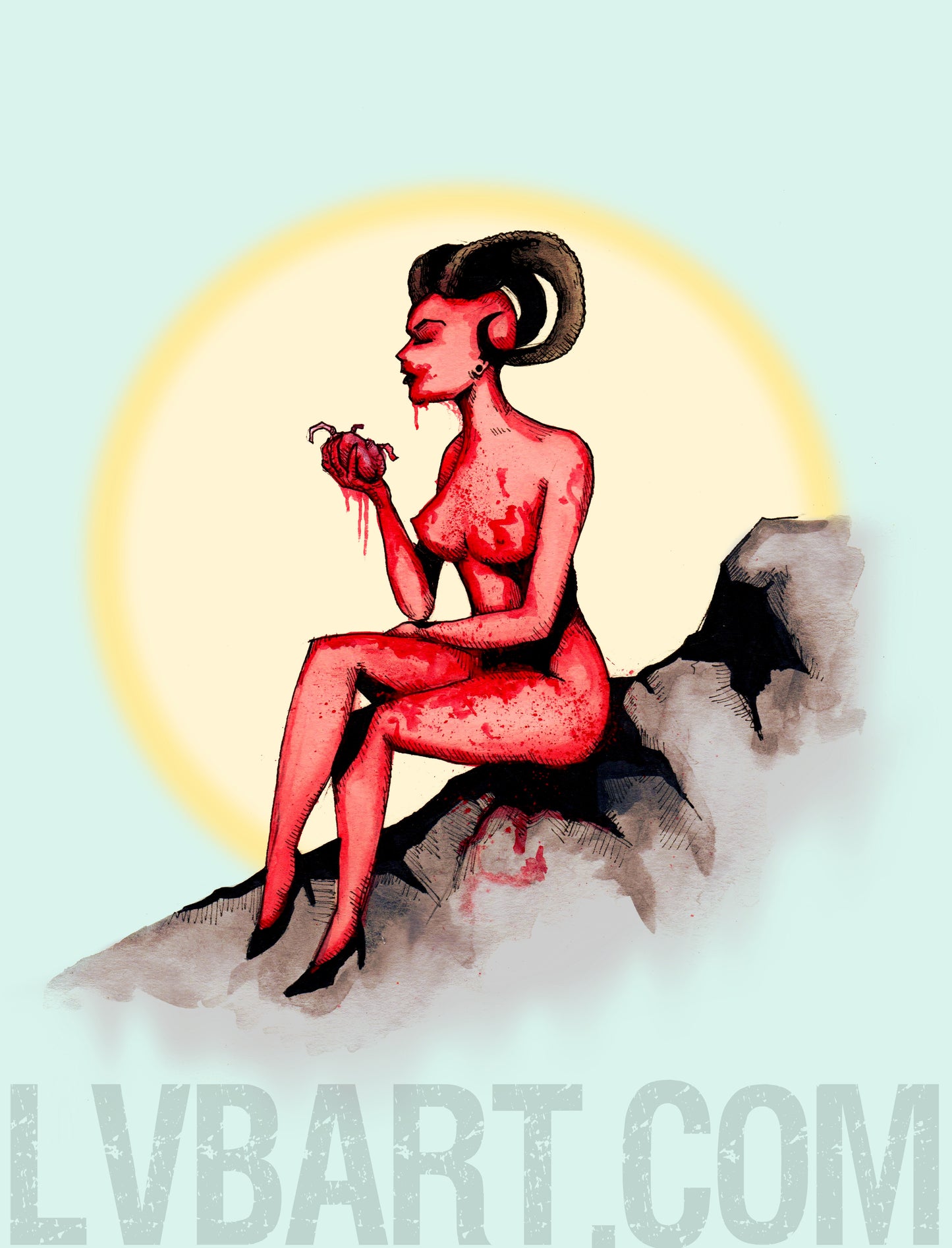 Heart Eater Fine Art Print