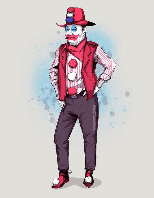 John Wayne Gacy Fine Art Print