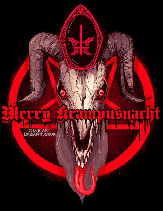 Merry Krampusnacht Fine Art Print