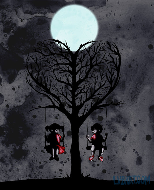 Love Tree Fine Art Print