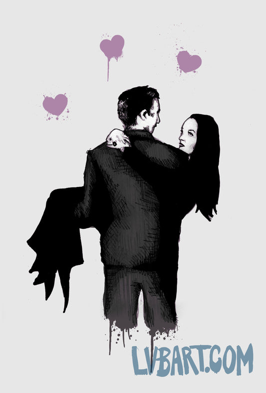 Spooky Love 2 Fine Art Print