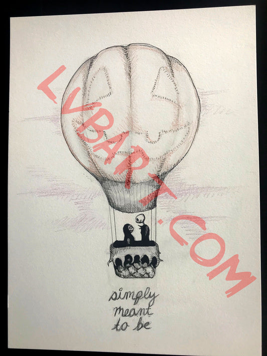 Simply Meant 11x15 ORIGINAL Artwork