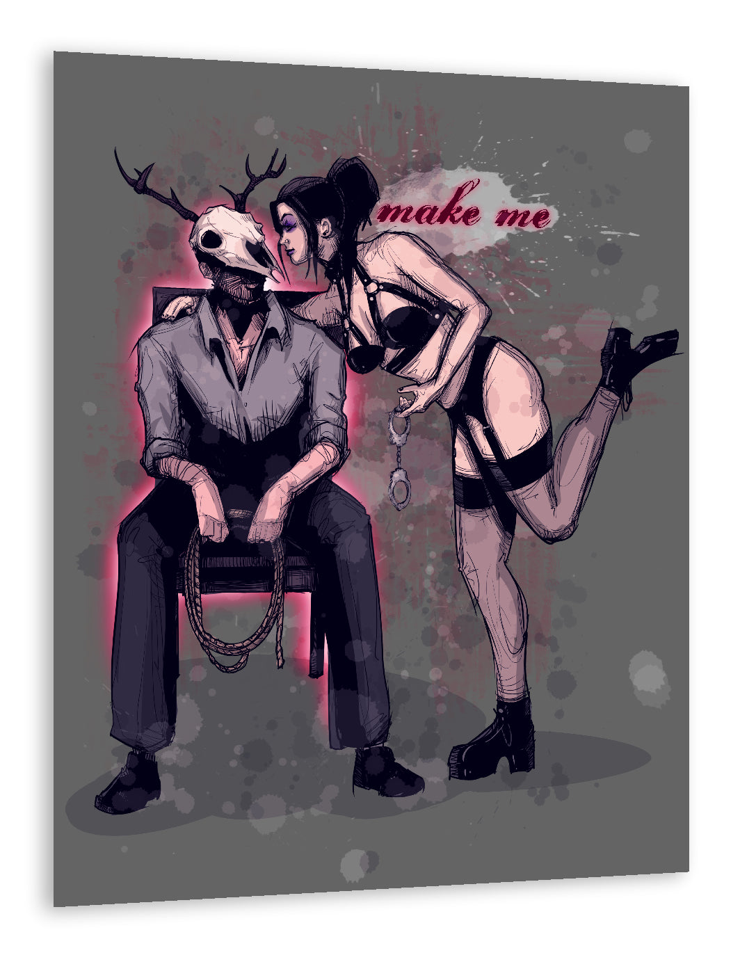 Deer Daddy Entire 5 Print Series 8 Fine Art Print