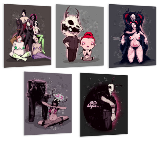 Deer Daddy Entire 5 Print Series 7 Fine Art Print