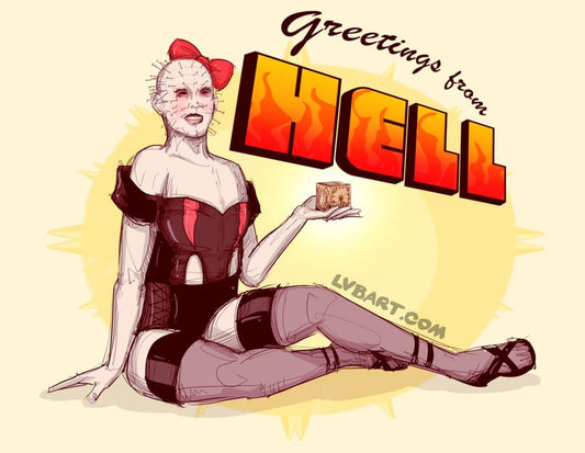Pin Up Head Fine Art Print