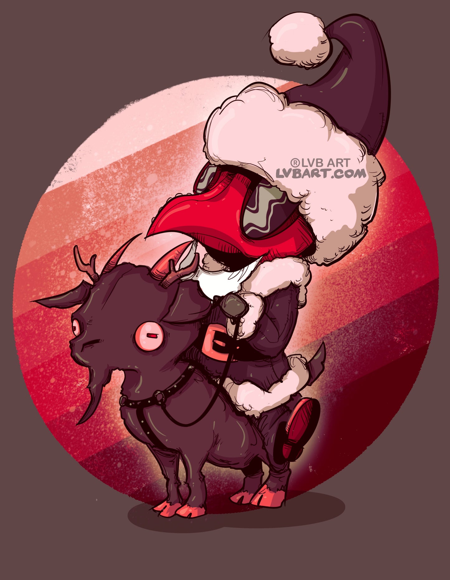 Plague Santa Fine Art Print