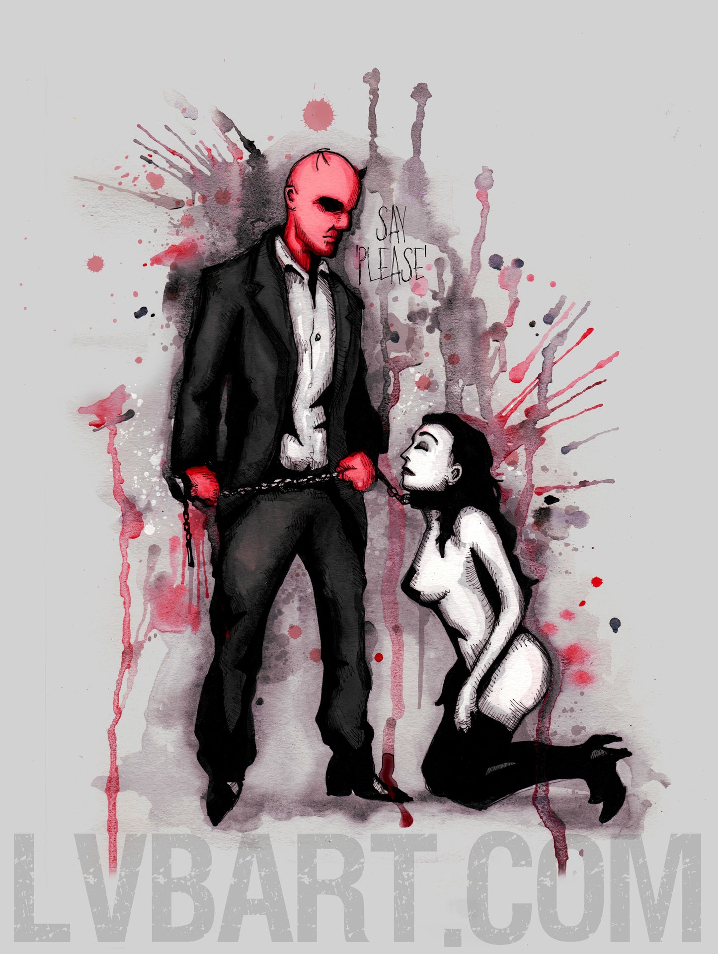Say Please Fine Art Print