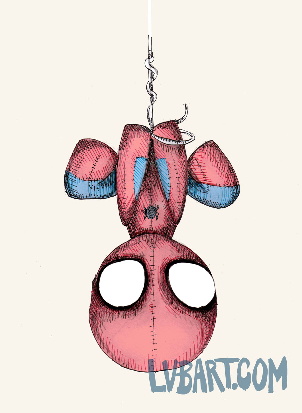Spider Plush Fine Art Print