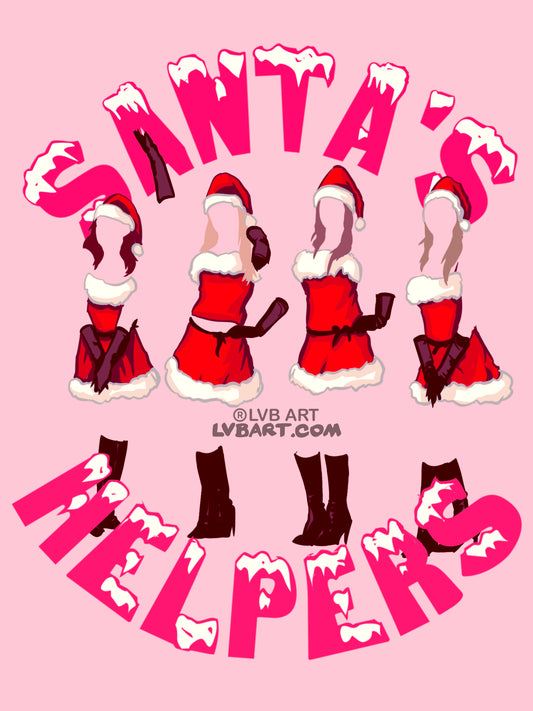 Santa's Helpers Fine Art Print