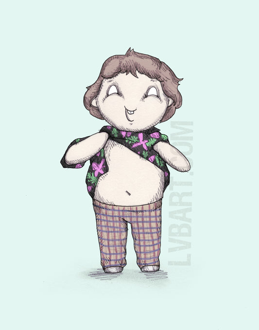 Truffle Shuffle Fine Art Print