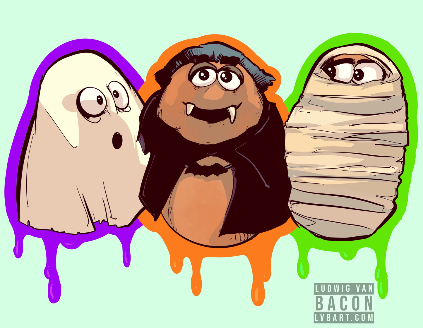 Spooky Nuggets Fine Art Print