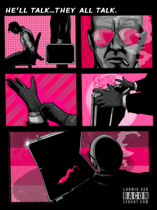 Agent Worm Fine Art Print