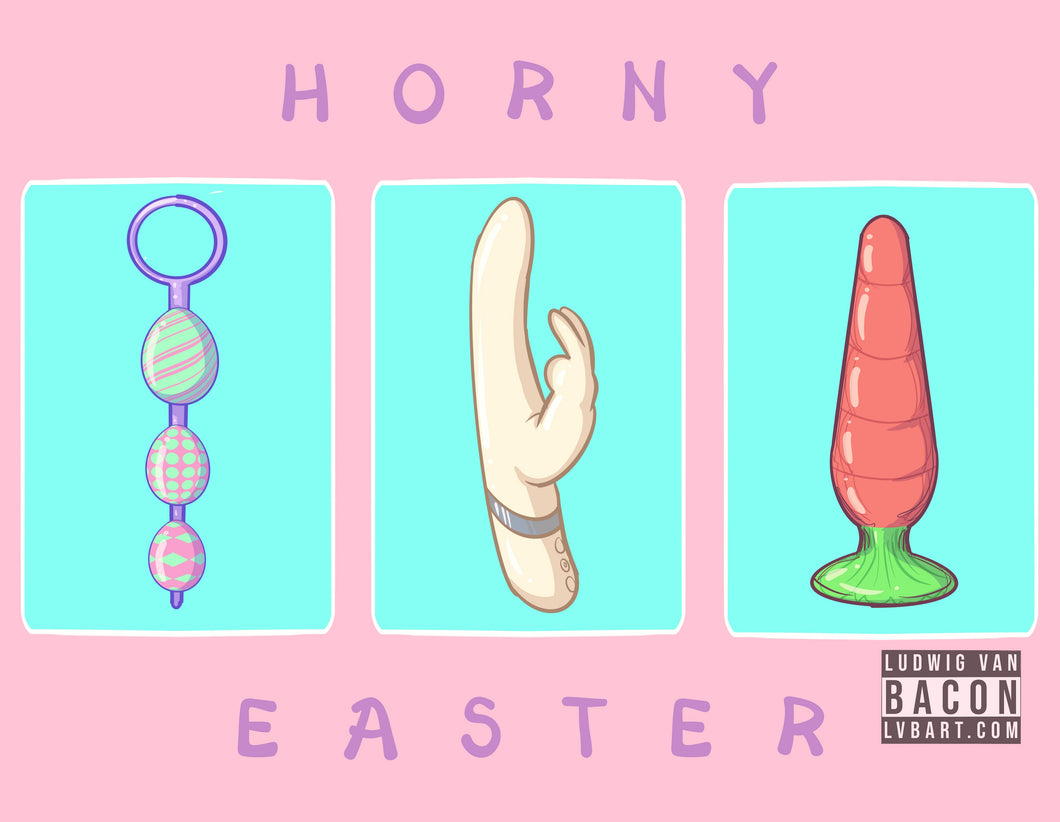 Horny Easter Fine Art Print