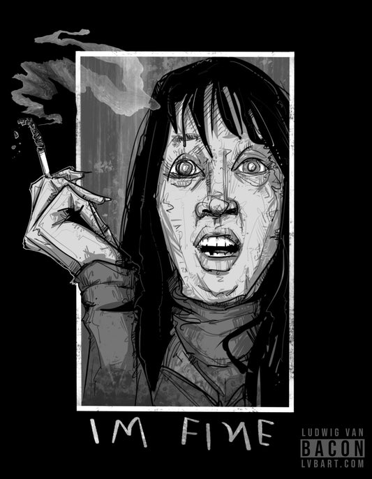 Anxiety Ash Fine Art Print