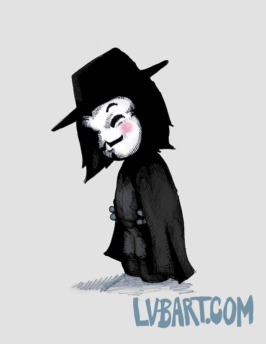 P for Plushie Fine Art Print