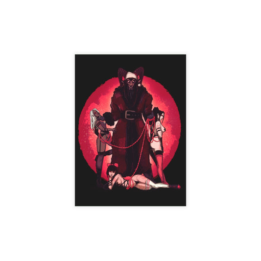 Krampus Daddy Greeting Card Bundles (10, 30, 50 pcs)