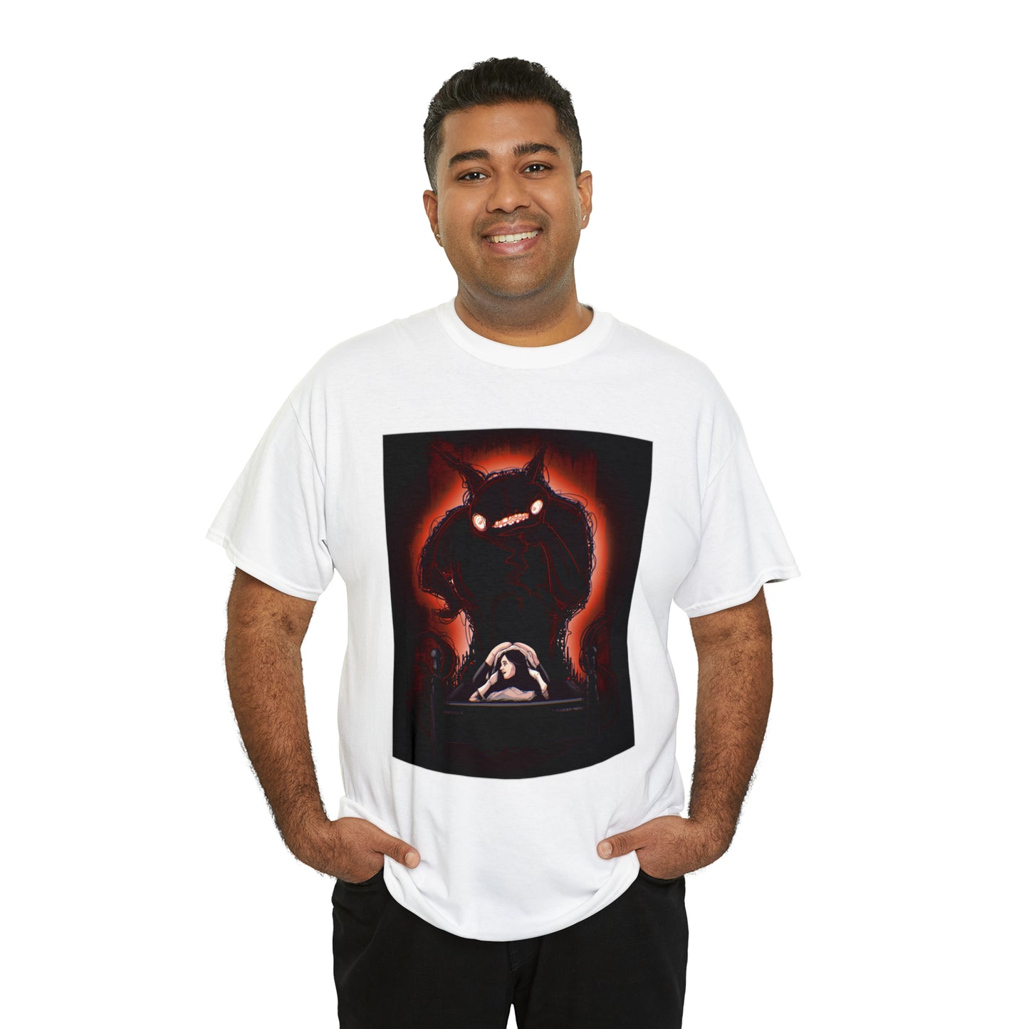 Sleep Paralysis Demon Unisex Heavy Cotton Tee