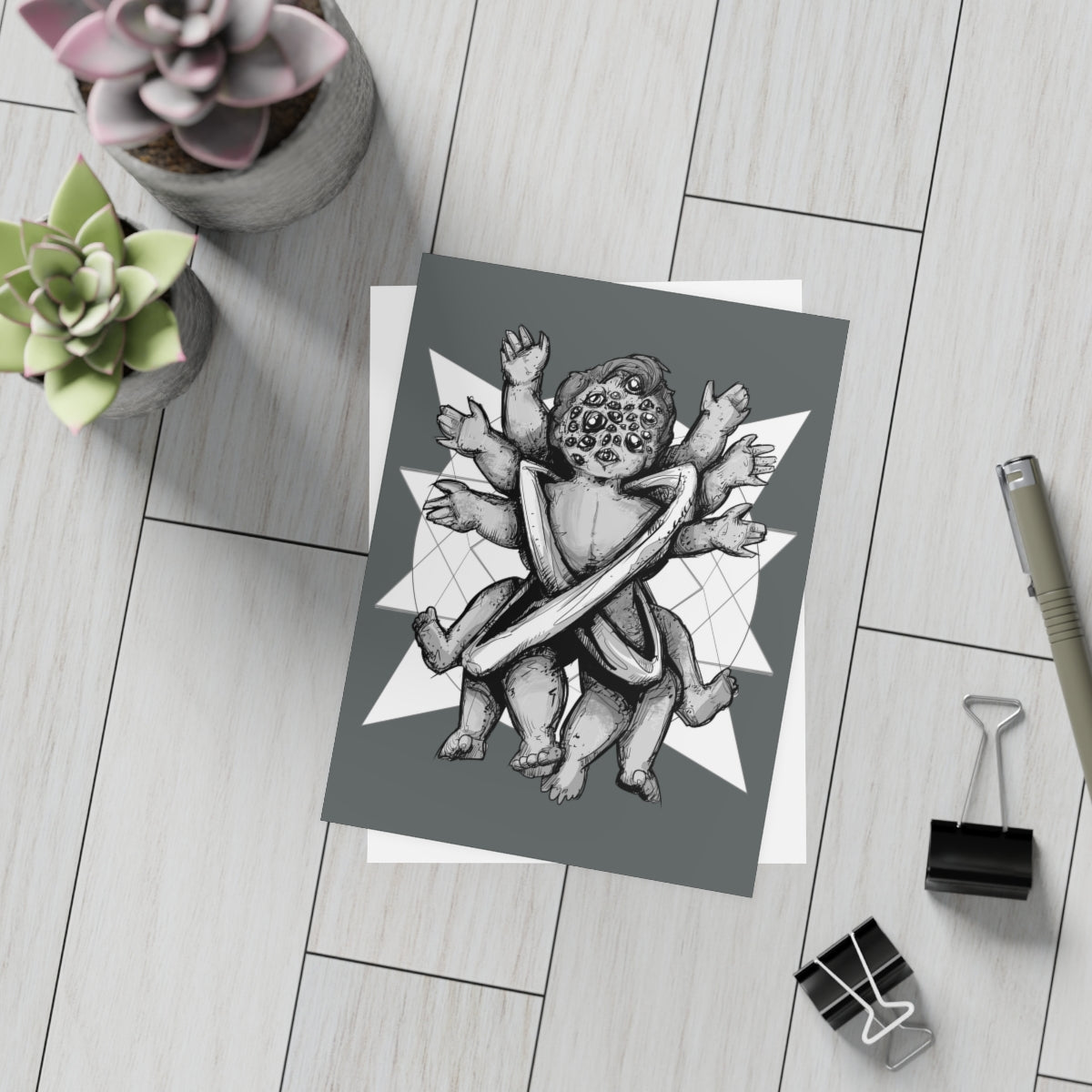 Biblically Accurate Baby Jesus Greeting Card Bundles (10, 30, 50 pcs)