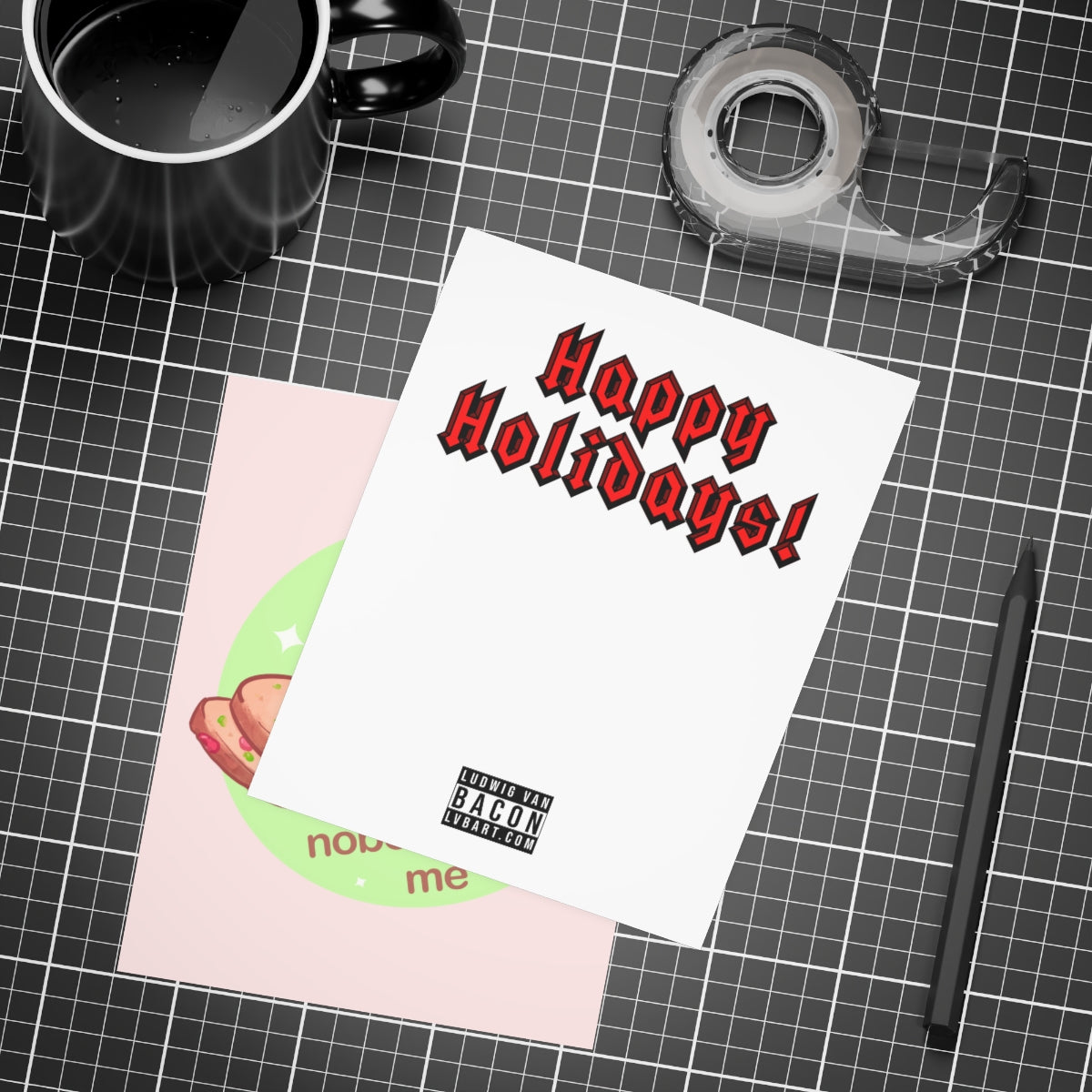 Fruitcake Greeting Card Bundles (10, 30, 50 pcs)