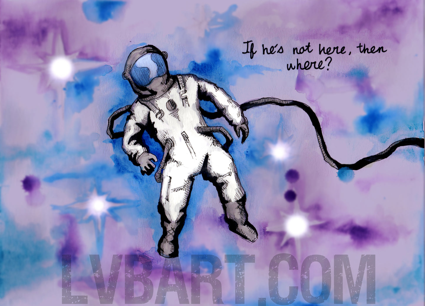 The Afterman Fine Art Print (Double Pack) Fine Art Print