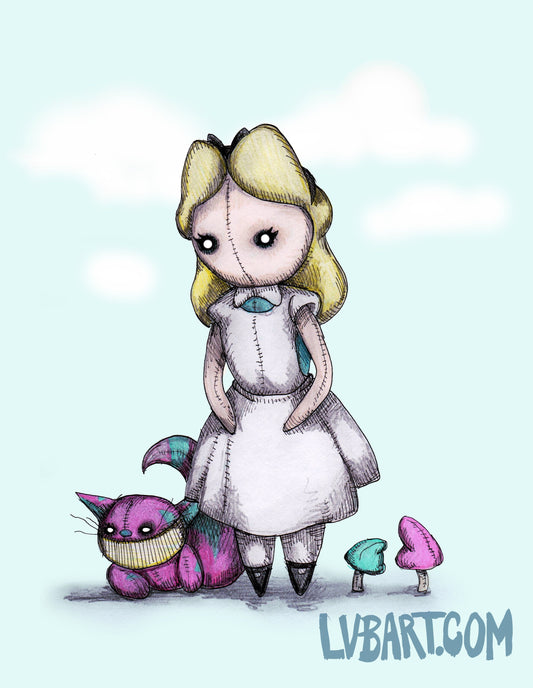 Plush Wonderland Fine Art Print
