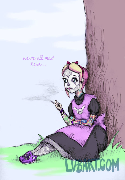 Alternative Alice Fine Art Print