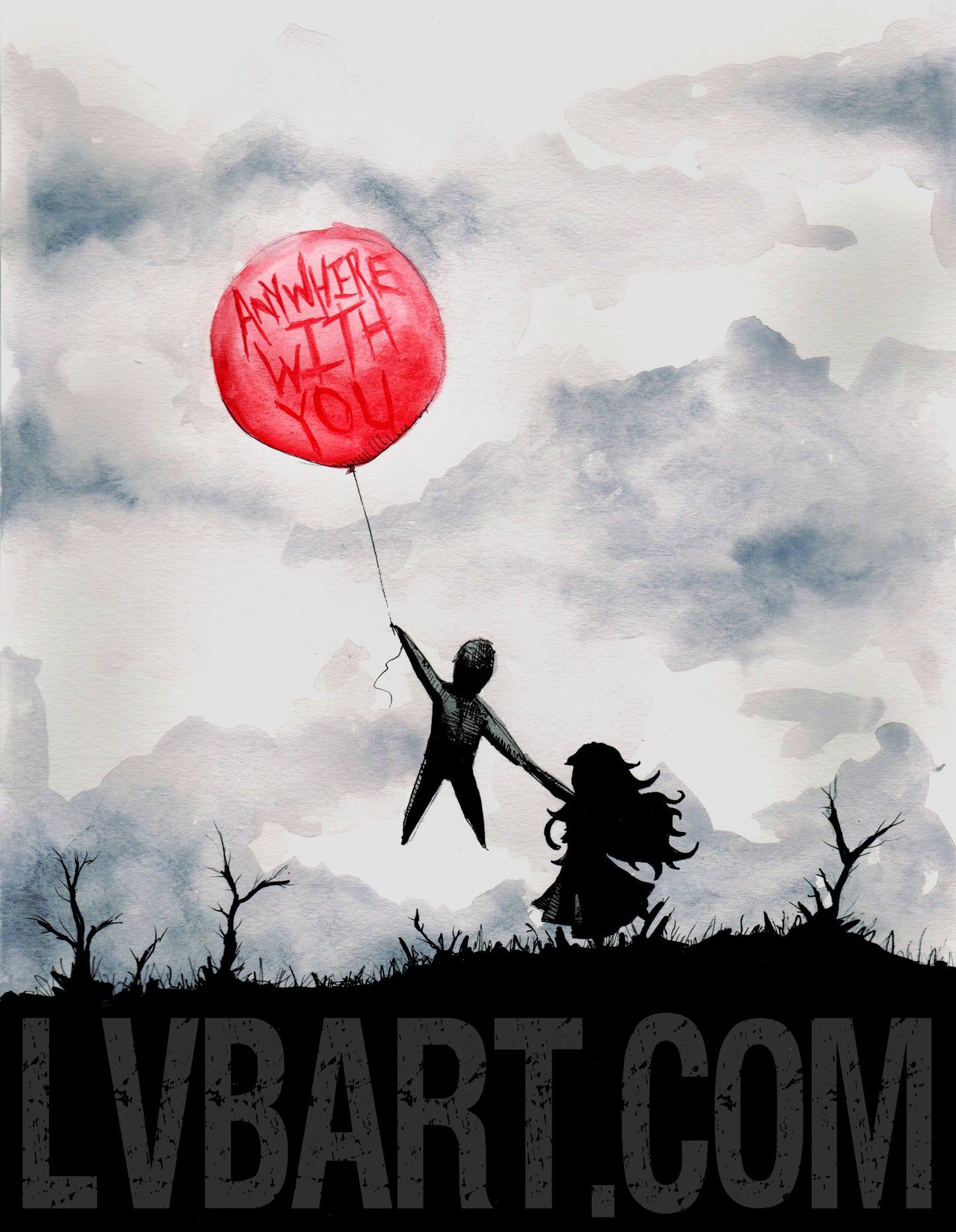Anywhere With You Fine Art Print