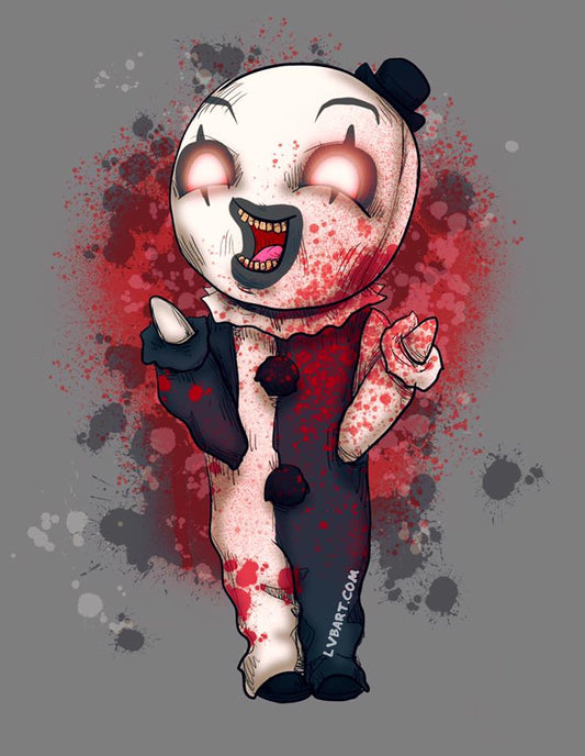Plushie Clown Fine Art Print