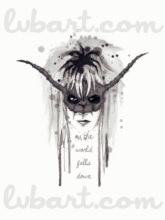 The Masquerade 2 Fine Art Print