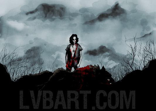 Atreyu vs Gmork Fine Art Print