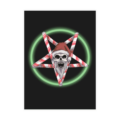 Christmas Pentagram Greeting Card Bundles (10, 30, 50 pcs)